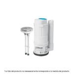 Válvula descarga dual 3' para WC de 1 pieza, con botón dual