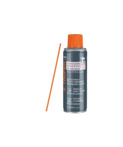 Lubricante seco Truper PTFE 240ml - Tecnología de película seca para mecanismos de precisión que evita la acumulación de polvo y proporciona lubricación de larga duración (Clave 101977)