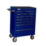 Gabinete móvil 7 gavetas 27" azul serie X Urrea X27M7A