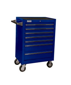 Gabinete móvil 7 gavetas 27" azul serie X Urrea X27M7A