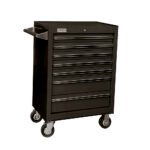 Gabinete móvil 7 gavetas 27" negro serie X Urrea X27M7N