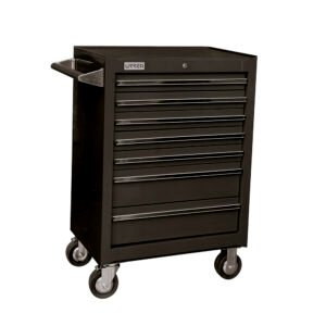 Gabinete móvil 7 gavetas 27" negro serie X Urrea X27M7N