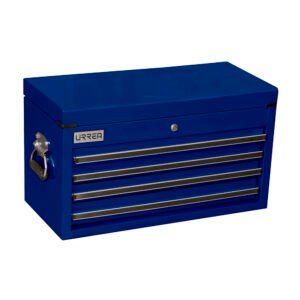 Gabinete superior 4 gavetas 27" azul serie X Urrea X27S4A