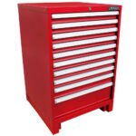 Gabinete fijo 10 gavetas 28" serie X Urrea X28F10