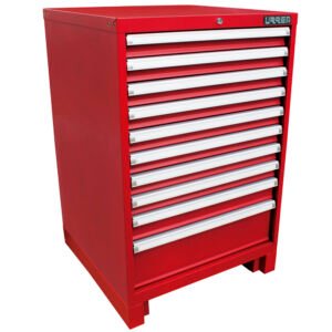 Gabinete fijo 10 gavetas 28" serie X Urrea X28F10