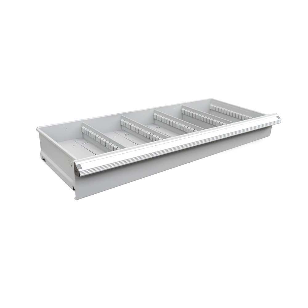 Gaveta para gabinete modular de entrepaños 4" serie X Urrea XGAC1