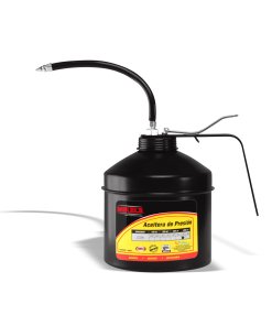 Aceitera de presión, bote de acero, tubo flexible (1000 ml) MIKELS Z5F