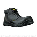 Bota de seguridad negra, #30, casquillo de composite, PRETUL