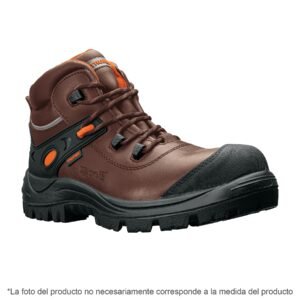 Bota de seguridad café, #27 casquillo de aramida, TRUPER