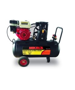 Compresor de aire 6.5 HP Motor a Gasolina (100 lts) MIKELS CG-6.5HP