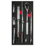 Juego de accesorios cuadro 1/2", 8 piezas Urrea CH109