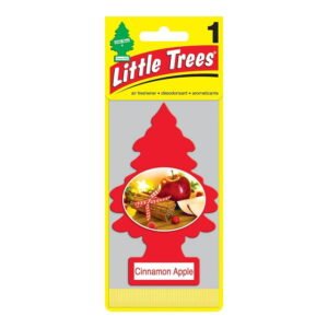 Aromatizante Little Trees Manzana Canela - Combinación Dulce y Especiada para un Ambiente Acogedor en tu Vehículo