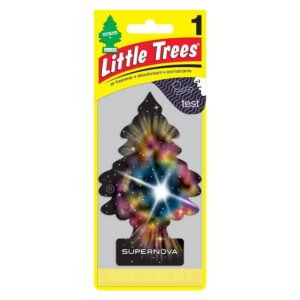 Aromatizante Little Trees Pino Supernova - Fragancia Intensa con Tecnología de Liberación Prolongada