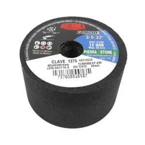 COPA ABRASIVA C/BUJE 3.5" G-80 PIEDRA 80X45X M14-2