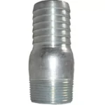 Conector Macho Espiga Galvanizado de 2" - Unión Segura y Resistente para Sistemas de Agua y Gas