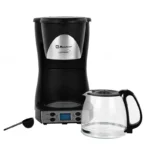 CAFETERA PROGRAMABLE P/12 TAZAS COLOR NEGRO