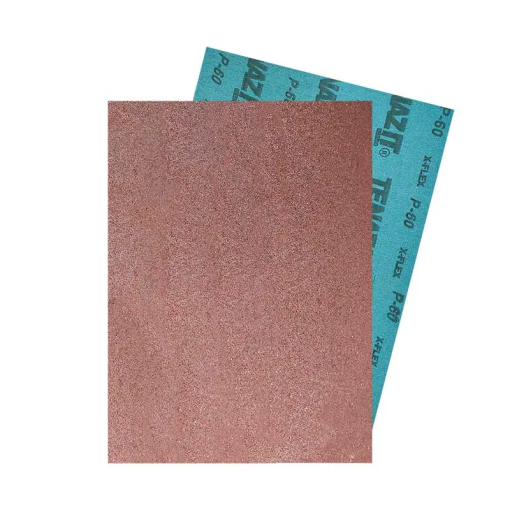 LIJA DE X-FLEX # 120 ROJA OXIDO ALUMINIO TENAZIT