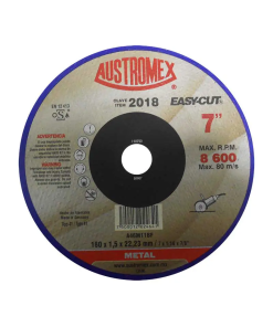 DISCO DE CORTE P/METAL  7" X 1/16"X7/8 EASY CUT