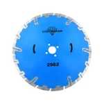 DISCO DE DIAMANTE 9" SEGMENTADO AZUL
