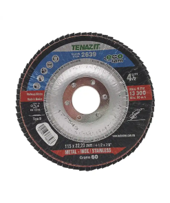 DISCO LAMINADO SUPERLAM  4 1/2" 7/8 G-60 TENAZIT