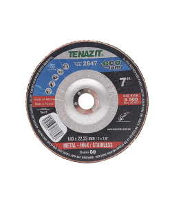 DISCO LAMINADO SUPERLAM  7" 7/8"G-80 TENAZIT