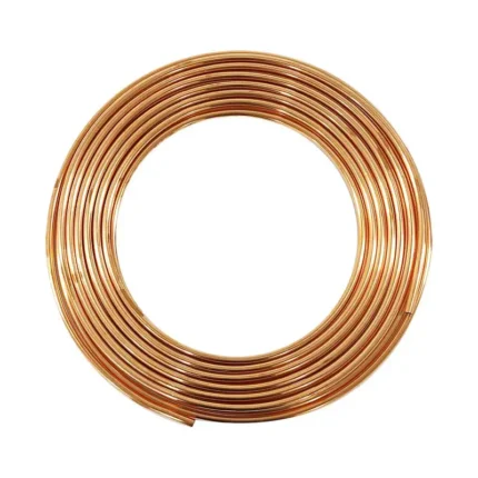 TUBO DE  9 MM.   3/8" COBRE FLEX.TIPO U.G.15.24MT