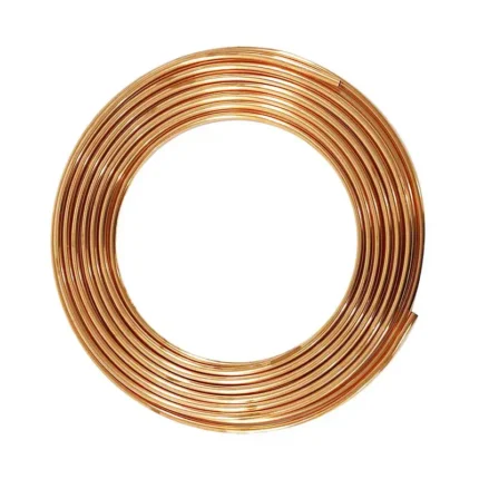TUBO DE  9 MM.   1/2" COBRE FLEX.TIPO U.G.15.24MT