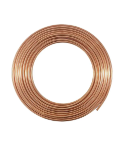 TUBO DE  6 MM.   1/4" COBRE FLEX.TIPO U.G.15.24M