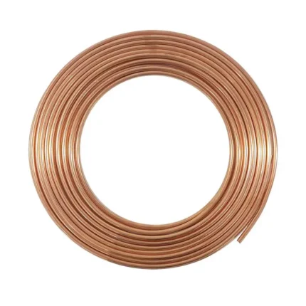 TUBO DE  6 MM.   1/4" COBRE FLEX.TIPO U.G.15.24M