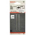 CUCHILLA P/CEPILLO RECTA REVERSIBLE DELGADA 2 PZS.