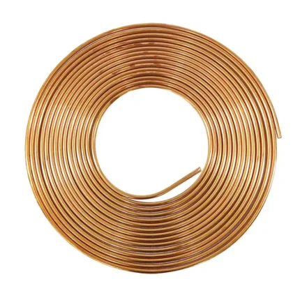 TUBO DE  9 MM.   3/8" COBRE FLEX.TIPO U.G.18.29MT