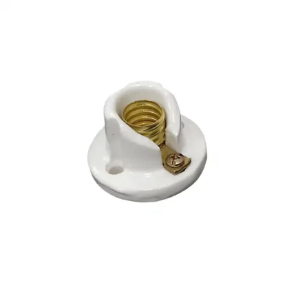 SOQUET DE PORCELANA 7 1/2"CANDELABRO 130 IUSA
