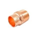 CONECTOR RCA. EXT. 13 MM. 1/2" 600465 IUSA COBRE