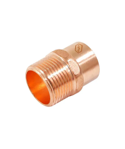 CONECTOR RCA. EXT. 25 MM. 1"   COBRE IUSA