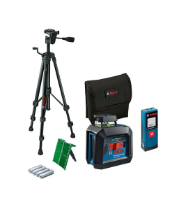 NIVEL LASER GLL 2-20 G LINEA CRUZADA 20MT/TRIP+TEL
