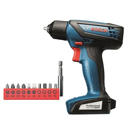 TALADRO ATORNI. 3/8" GSR 1000 SMART,12V 700RP