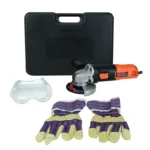 MINIESMERILADORA 4 1/2" 11000RPM +GUANTES Y LENTES