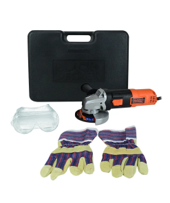 MINIESMERILADORA 4 1/2" 11000RPM +GUANTES Y LENTES