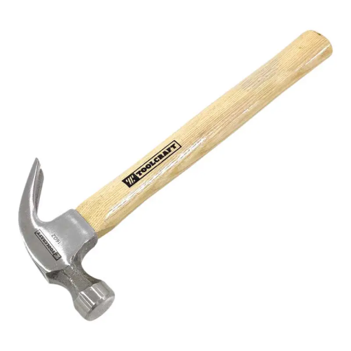 MARTILLO UÑA CURVA 16 OZ. SEMIP. TOOLCRAFT