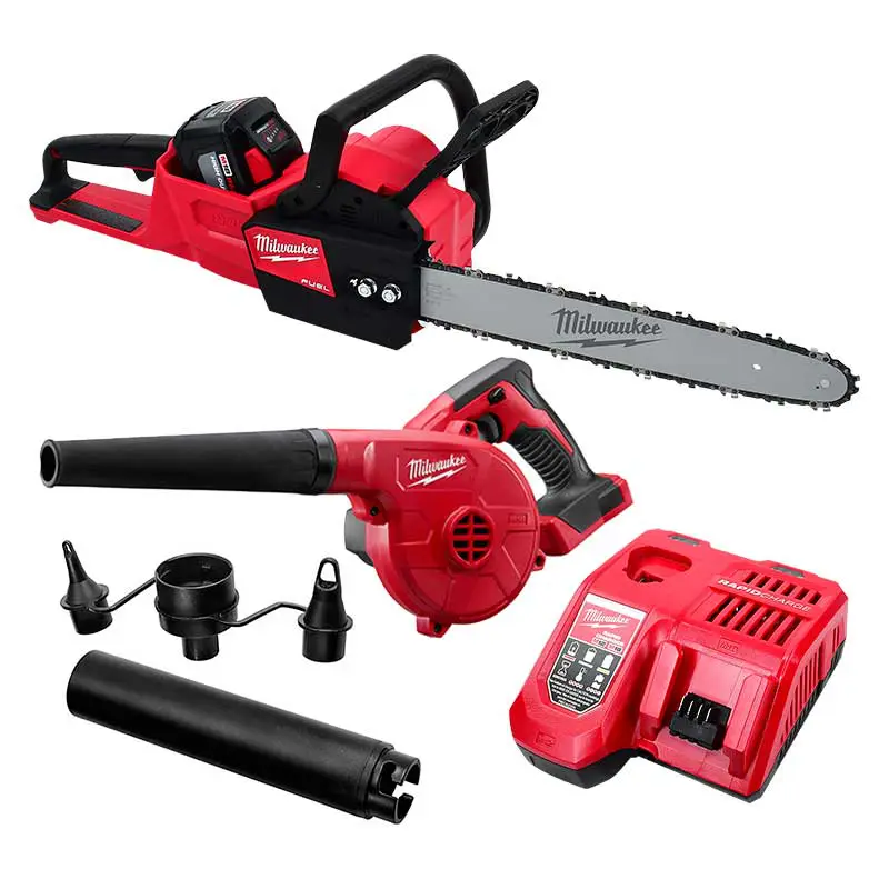 SOPLADORA COMPACTA M18 + MOTOSIERRA DE 16" M18