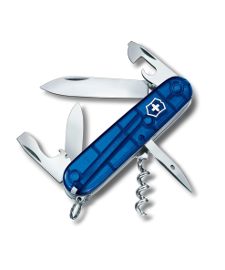NAVAJA SPARTAN AZUL TRANSP 12 FUN 91MM VICTORINOX