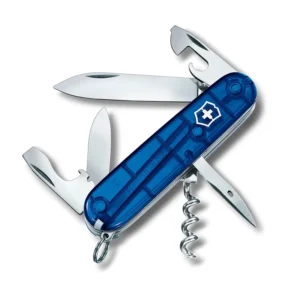 NAVAJA SPARTAN AZUL TRANSP 12 FUN 91MM VICTORINOX