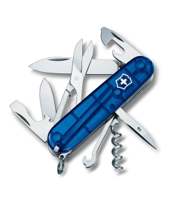 NAVAJA CLIMBER AZUL TRANSP 14 FUN 91MM VICTORINOX