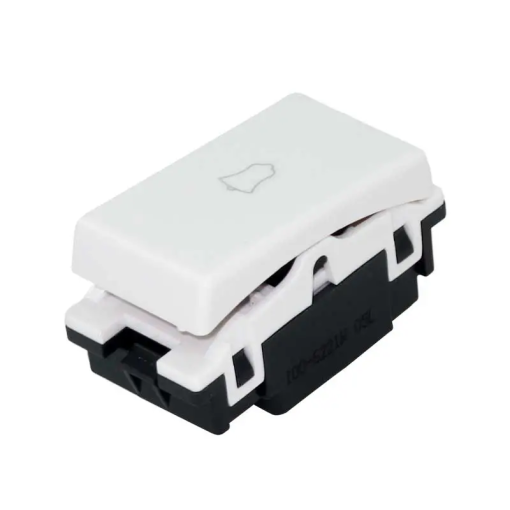BOTON DE TIMBRE BLANCO ROYER 100