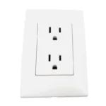 CONTACTO DUPLEX POLARIZ. C/PLACA BCO 100 ROYER