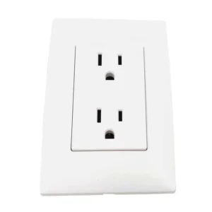 CONTACTO DUPLEX POLARIZ. C/PLACA BCO 100 ROYER