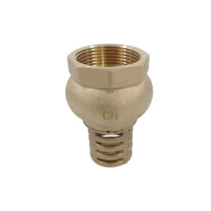 VALVULA PICHANCHA 1 1/4" ROSCABLE C/CANASTILL 125P