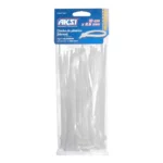 CINCHO DE PLASTICO 100 X 2.5 MM BLNCO 100PZ AKSI