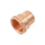 CONECTOR RCA. INT. 25 MM. 1" NACOBRE