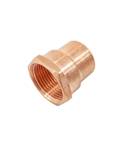 CONECTOR RCA. INT. 25 MM. 1"  NACOBRE